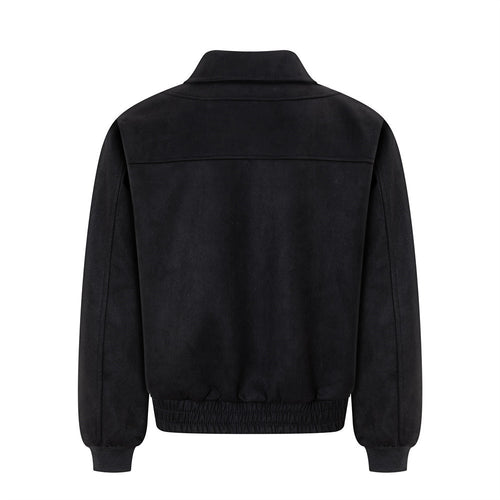 Collar baseball jacket for men