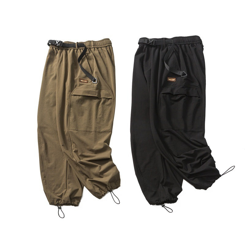Loose ankle pants for men