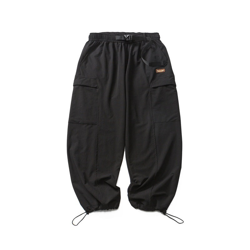 Loose ankle pants for men