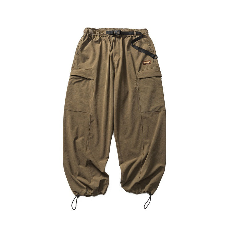 Loose ankle pants for men
